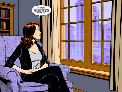 In Social Life Meaning of homebound in social life. n adult sitting alone by a window, looking outside with a thoughtful expression, symbolising social isolation.